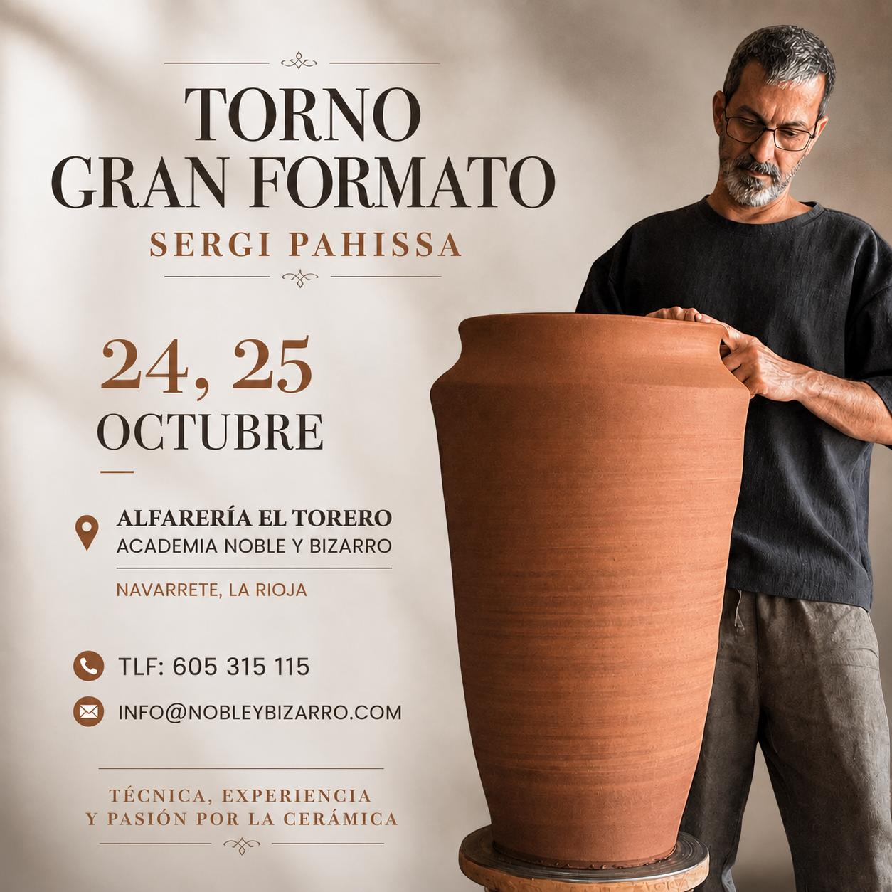 Taller de Torno de Gran Formato con Sergi Pahissa